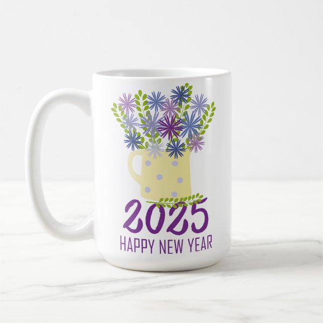 Mug Vœux de Nouvel An 2025 (Gauche)