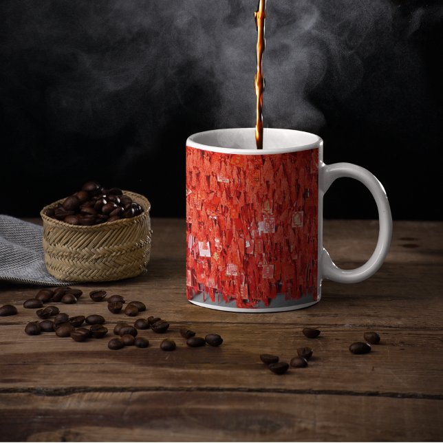 Mug Voeux rouges (Créateur téléchargé)