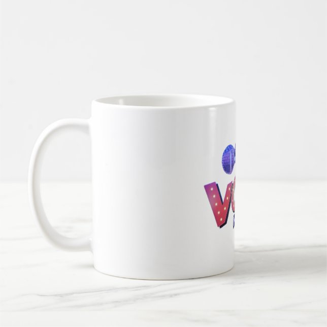 Mug Voices 1 side printed. 325 ml. (Gauche)