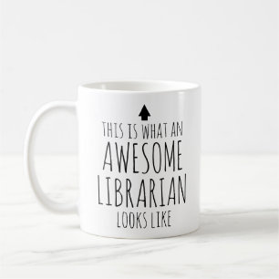 Mug Voici à quoi ressemble un bibliothécaire génial