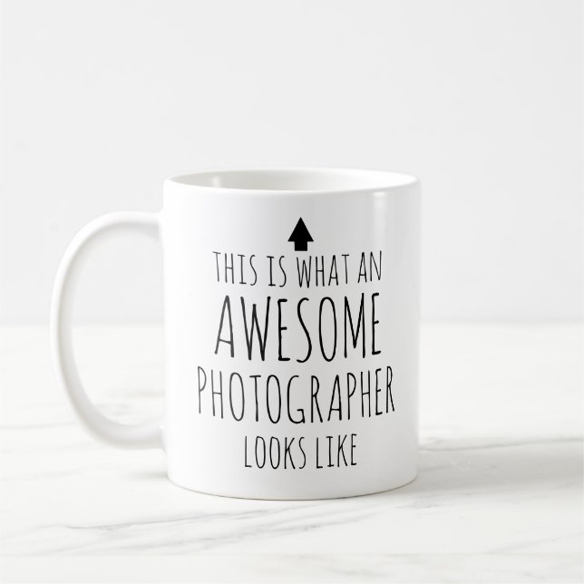 Mug Voici à quoi ressemble un photographe génique (Gauche)