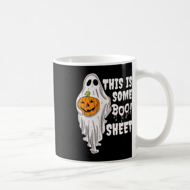 Mug Voici Bosheet Ghost Retro Halloween Costume Me (Droite)