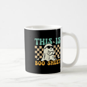 Mug Voici Bosheet Ghost Retro Halloween Costumes Homme