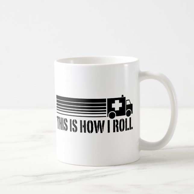 Mug Voici comment je lance EMT (Droite)