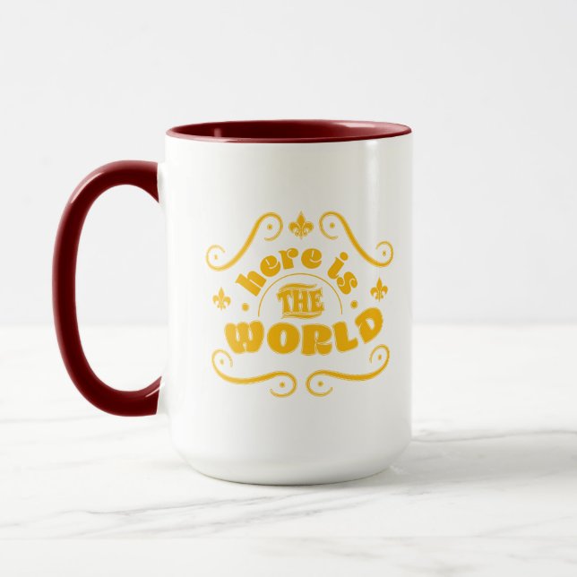 Mug Voici le monde (Gauche)