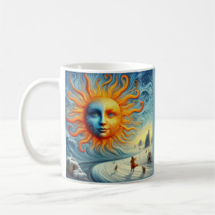 Mug Voici Le Soleil - AI Art Print