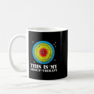 Mug Voici Mon Groupe Thérapie Gamme D'Armes À Feu Cibl