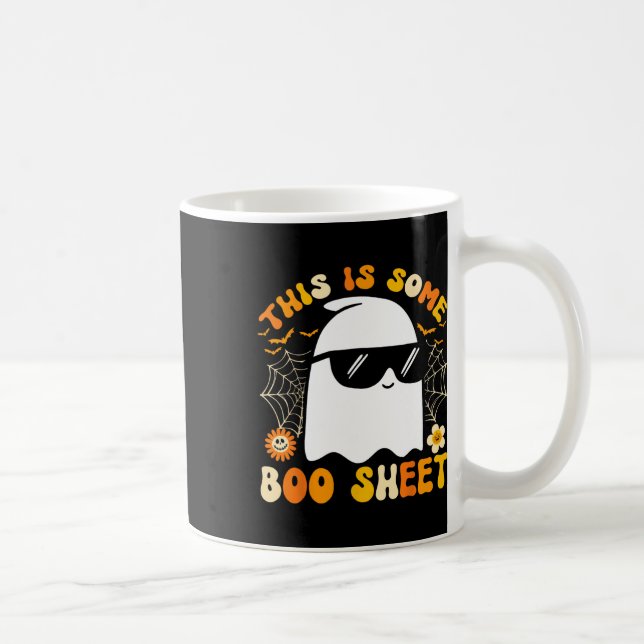 Mug Voici Une Feuille De Boite Halloween Ghost Funny C (Droite)