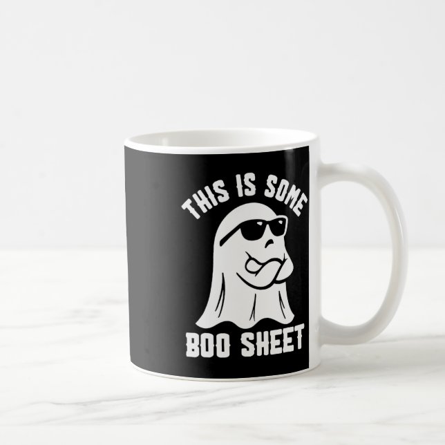 Mug Voici Une Petite Feuille De Boite Halloween Ghost  (Droite)