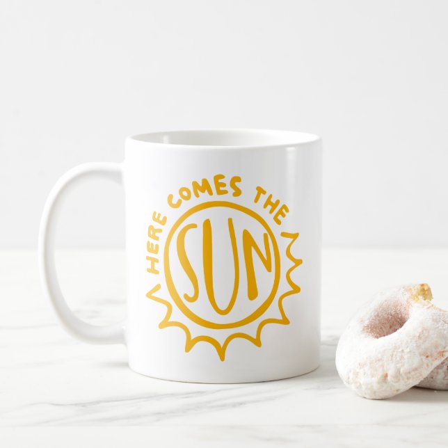 Mug Voici venir le soleil (Avec donut)