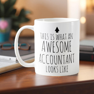 Mug Voilà à quoi ressemble un comptable génial