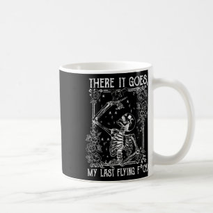 Mug Voilà Mon Dernier Skeletons Volant Drôle Hallo