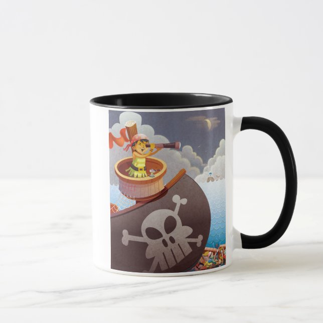Mug Voile avec pirates (Droite)