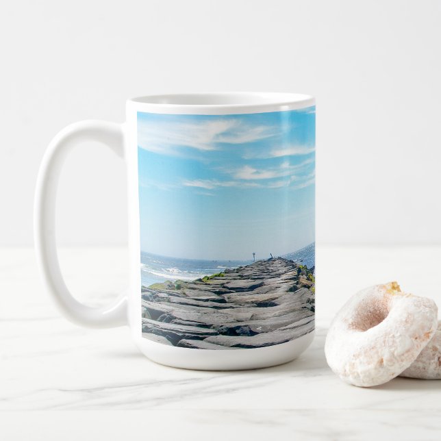 Mug Voile Barnegat Inet en été (Avec donut)