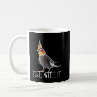 Mug Voile Cockatiel Avec Il Propriétaire D'Oiseaux Gri