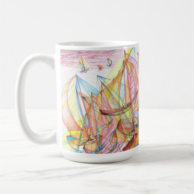 Mug Voile dans l'action (Gauche)