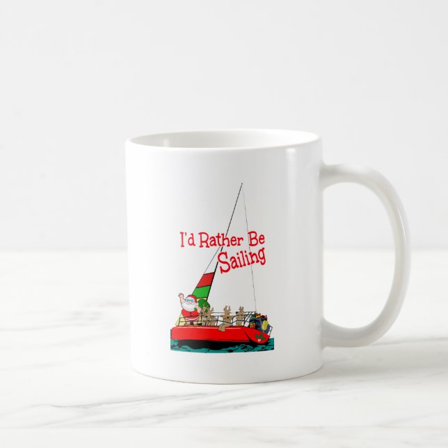 Mug Voile de Noël PÈRE NOËL SAILING (Droite)