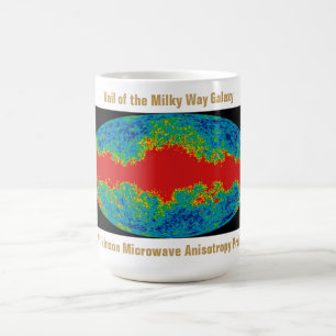 Mug Voile Galaxy Voie Lactée sur l'univers WMAP