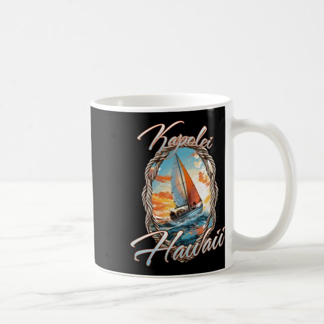 Mug Voile Kapolei Hawaii Mer Et Soleil (Droite)