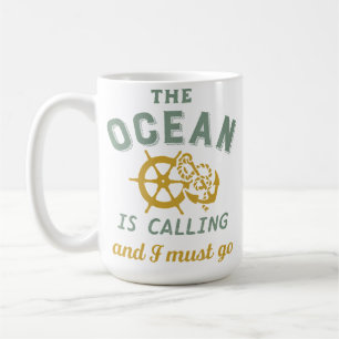 Mug Voile pour capitaine de voilier marin de la marine