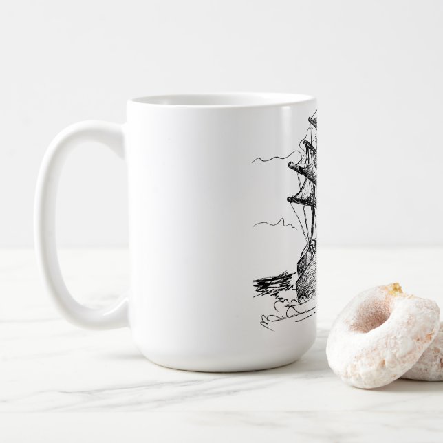 Mug Voile terminée (Avec donut)