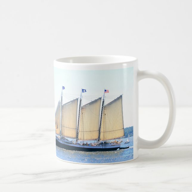 Mug voilier à trois mâts (Droite)