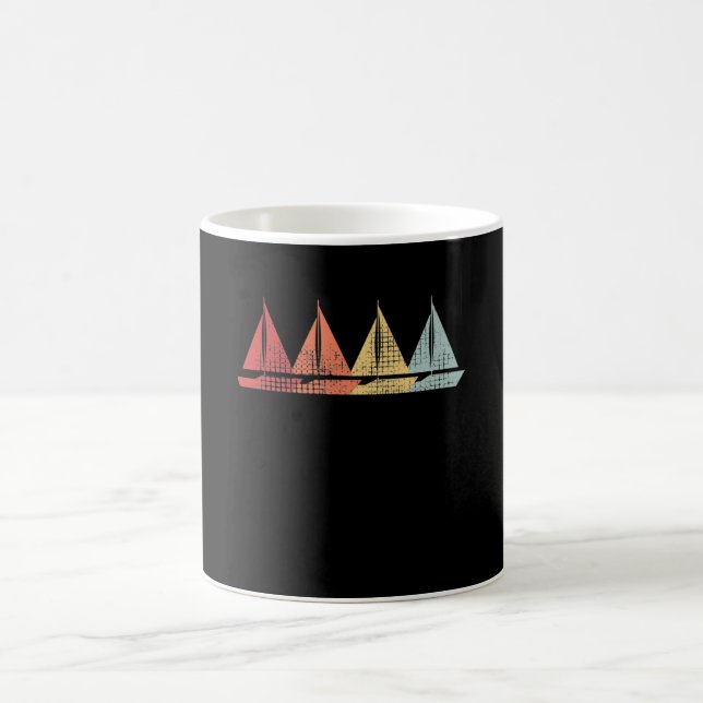Mug Voilier Bateau Rétro (Centre)