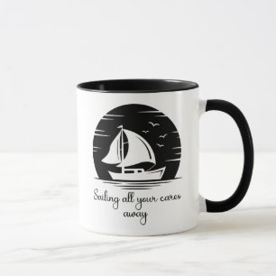 Mug Voilier Bateau Voilier Yacht Inspiration Citation