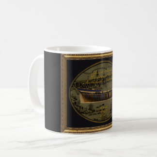 Mug Voilier colonial américain Sir Edward Hawke