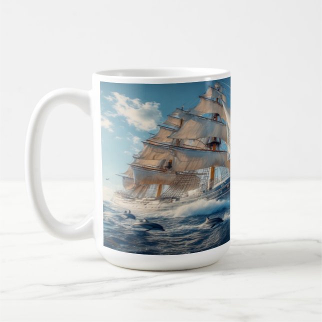 Mug Voilier John B Tall Ship v4.0 (Gauche)