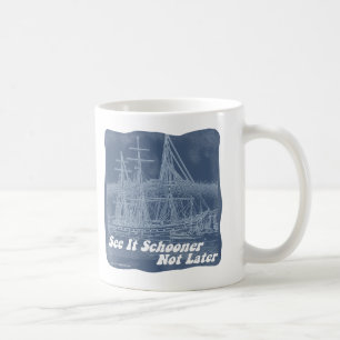 Mug Voir la Schooner Historical Ship Art