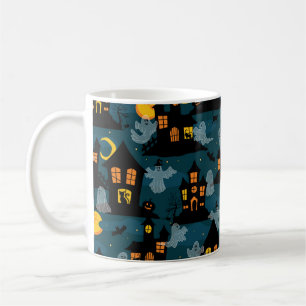 Mug Voisinage hanté Halloween vintage sans fil Pa