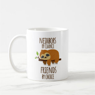 Mug Voisins par Chance Amis Par Choice Bestie