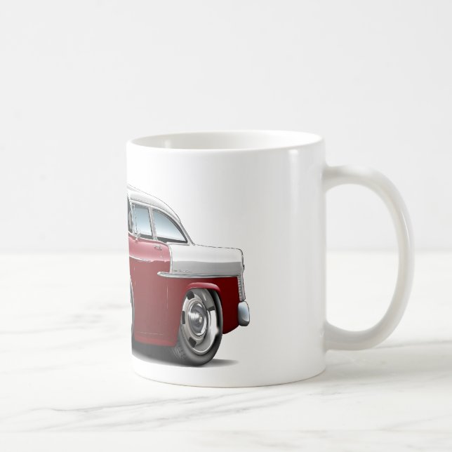 Mug Voiture 1955 Marron-Blanche de Chevy Belair (Droite)