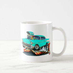Mug Voiture 1957 de turquoise de Chevy Belair