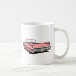 Mug Voiture 1959 rose de Cadillac