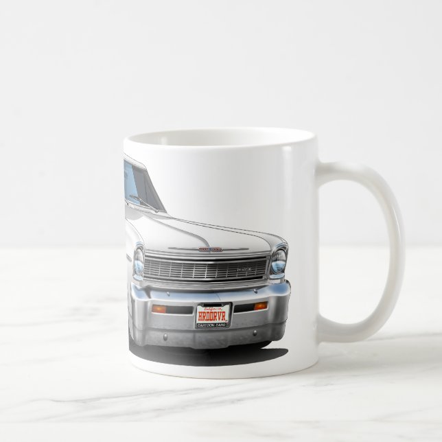 Mug Voiture 1966-67 de blanc de nova (Droite)