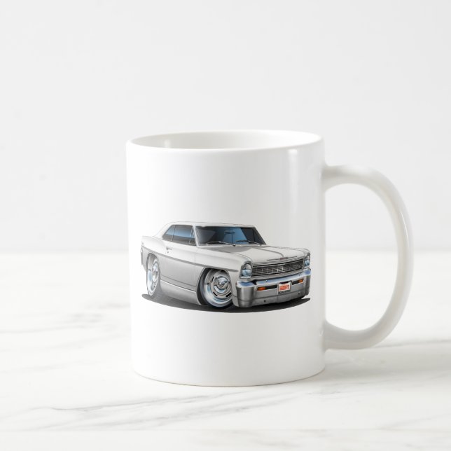 Mug Voiture 1966-67 de blanc de nova (Droite)