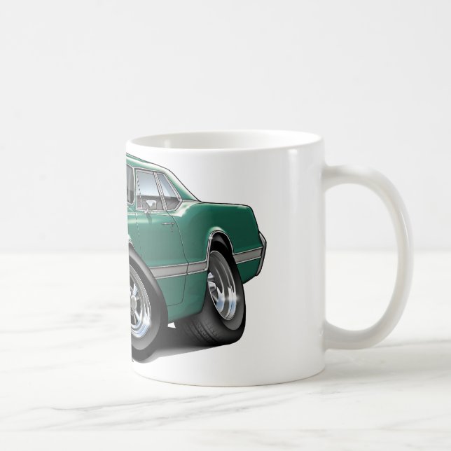 Mug Voiture 1966 de Teal de sabre d'abordage d'Olds (Droite)