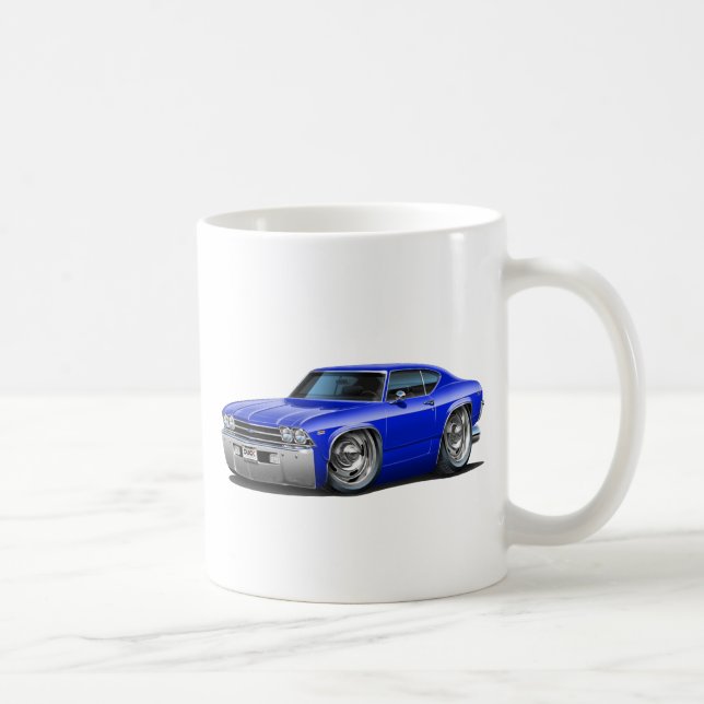 Mug Voiture 1968-69 de bleu de Chevelle (Droite)