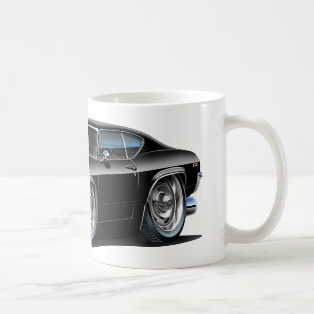 Mug Voiture 1968-69 noire de Chevelle (Droite)