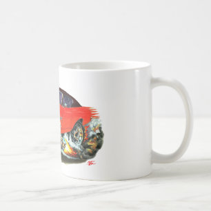 Mug Voiture 1968-69 supérieure Rouge-Noire de Chevell