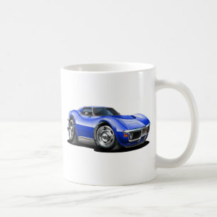 Mug Voiture 1968-72 de bleu de Corvette