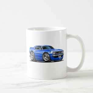 Mug Voiture 1968 Bleu-Blanche de Camaro