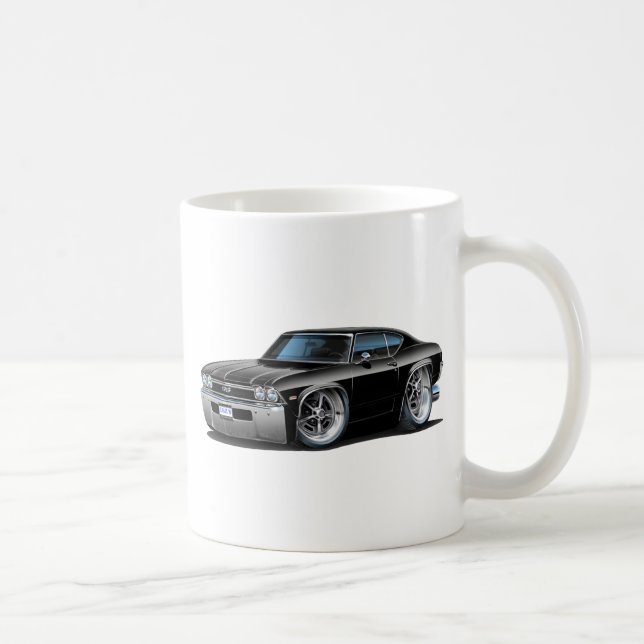 Mug Voiture 1968 noire de Chevelle (Droite)