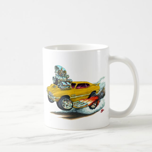 Mug Voiture 1970-72 d'or du sabre d'abordage 442 (Droite)