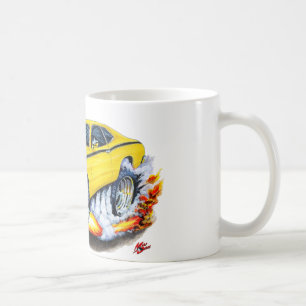 Mug Voiture 1970-74 de jaune de chiffon de Plymouth