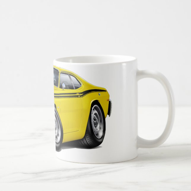 Mug Voiture 1970-74 Jaune-Noire de chiffon (Droite)