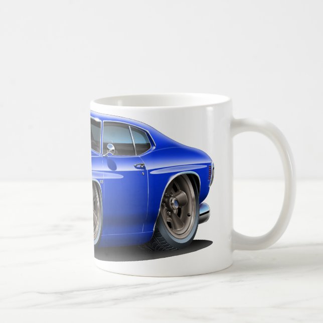Mug Voiture 1971-72 Bleu-Blanche de Chevelle (Droite)