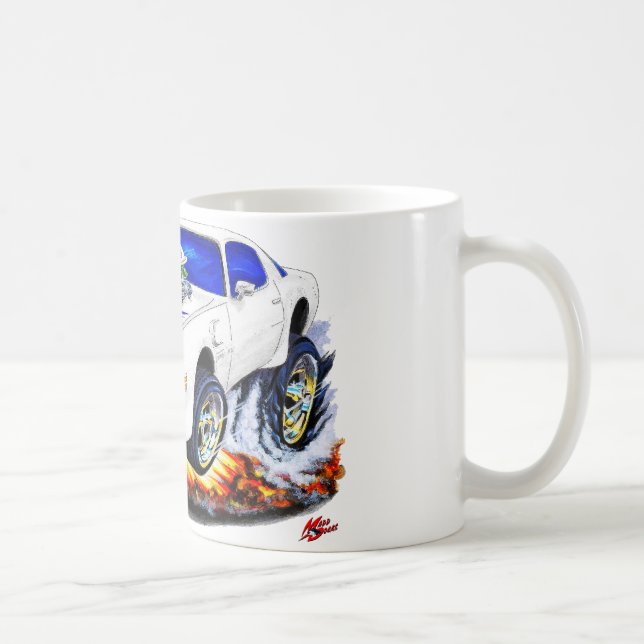 Mug Voiture 1979-81 Blanc-Bleue du transport AM (Droite)